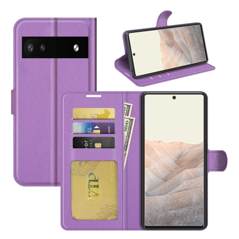 Leather Folio Wallet Case for Google Pixel 6a Leather Folio Wallet Case for Google Pixel 6a